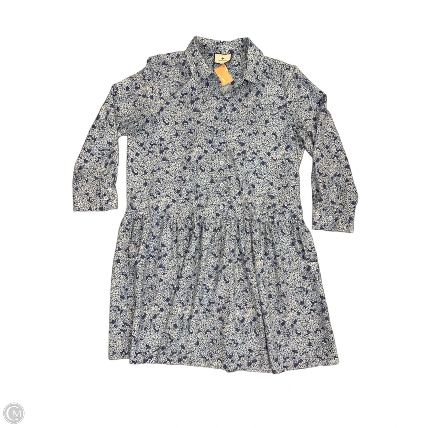 Dress Casual Short By Tuckernuck In Blue, Size: L