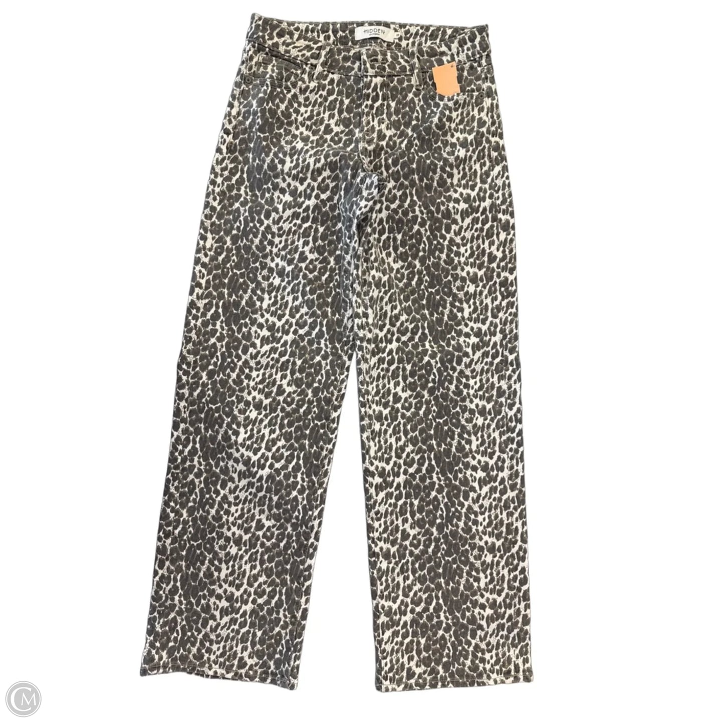 Jeans Wide Leg By Hidden In Animal Print, Size: 0