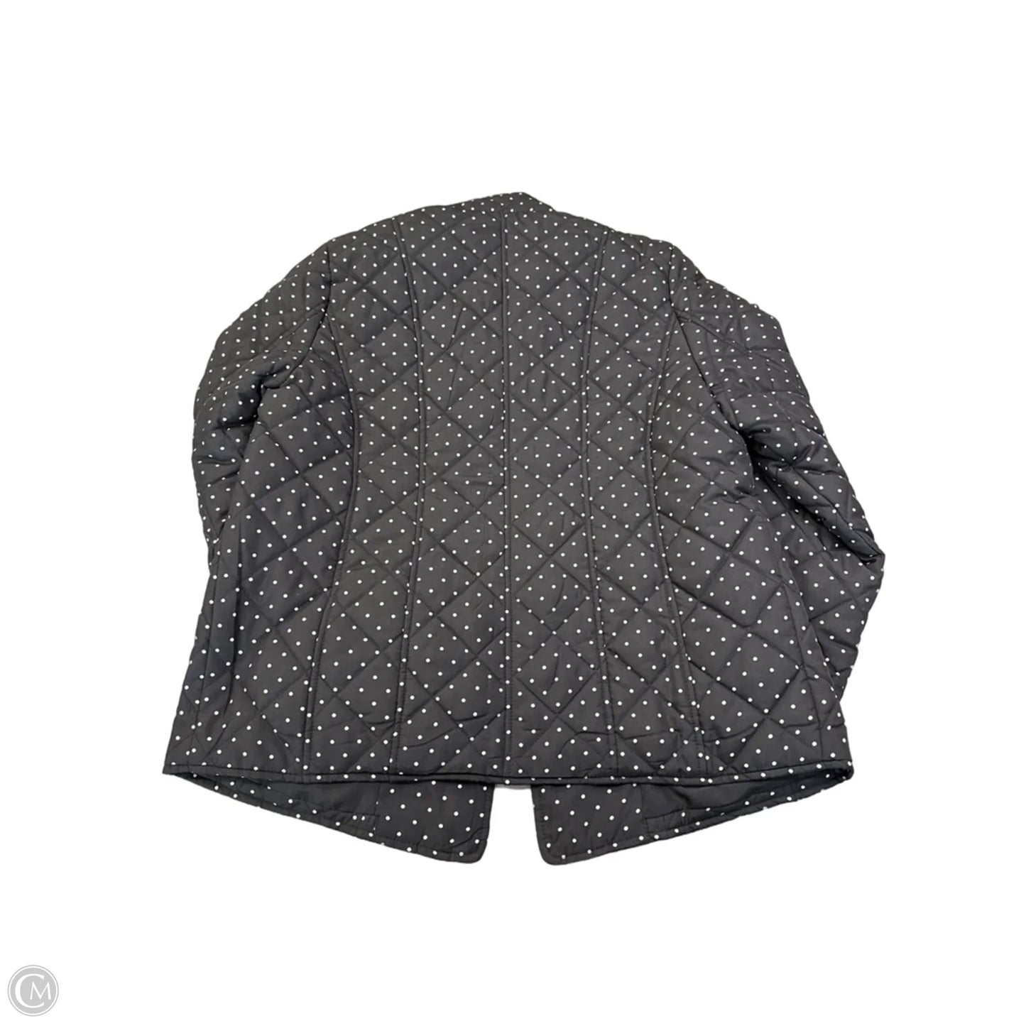 Jacket Puffer & Quilted By Chicos In Black, Size: M