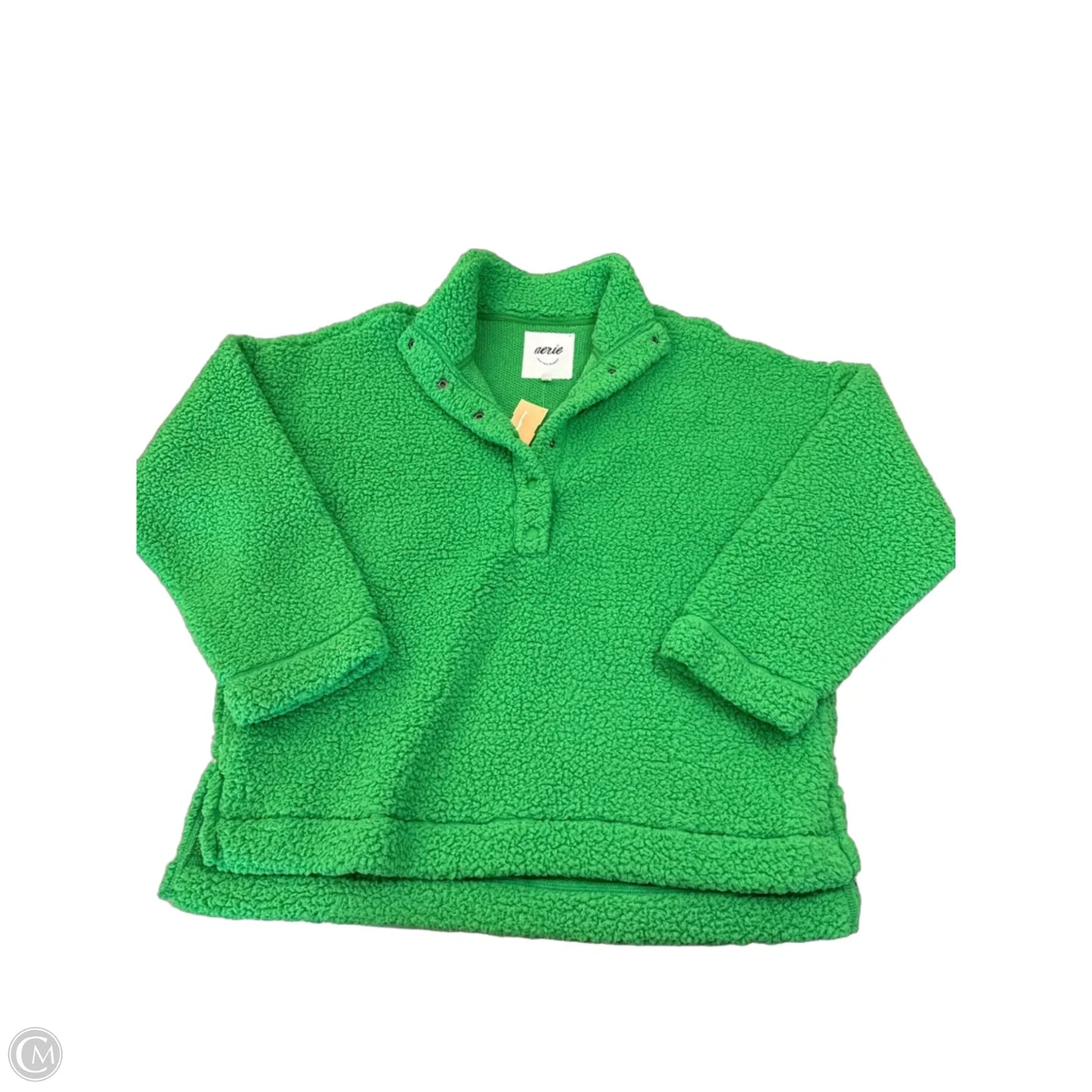 Jacket Fleece By Aerie In Green, Size: S
