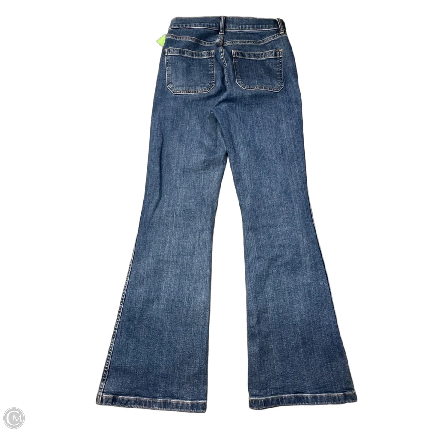 Jeans Flared By Gap In Blue Denim, Size: 4