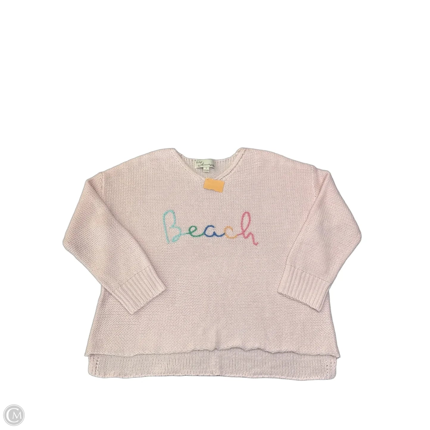 Sweater By Vintage Havana In Pink, Size: S