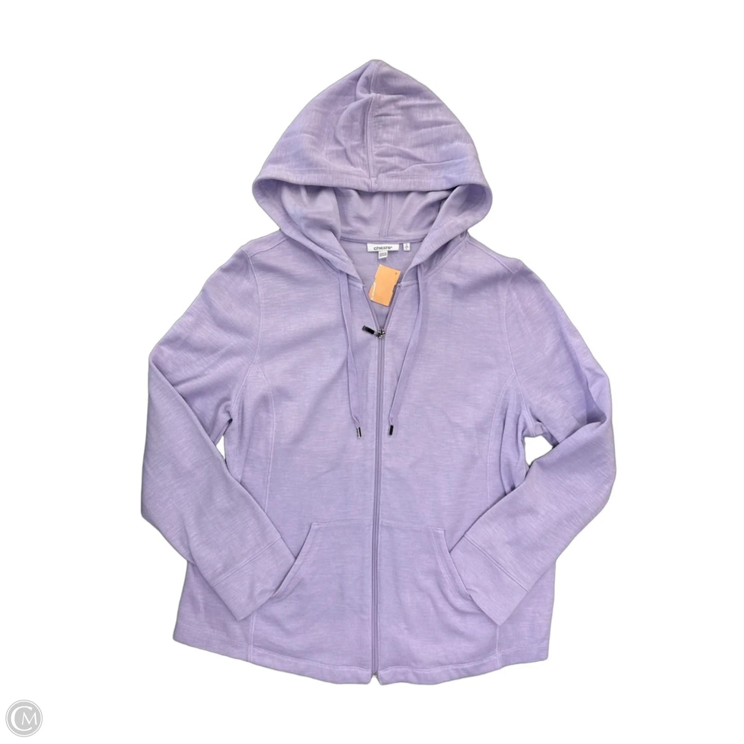 Top Long Sleeve By Chicos In Purple, Size: L