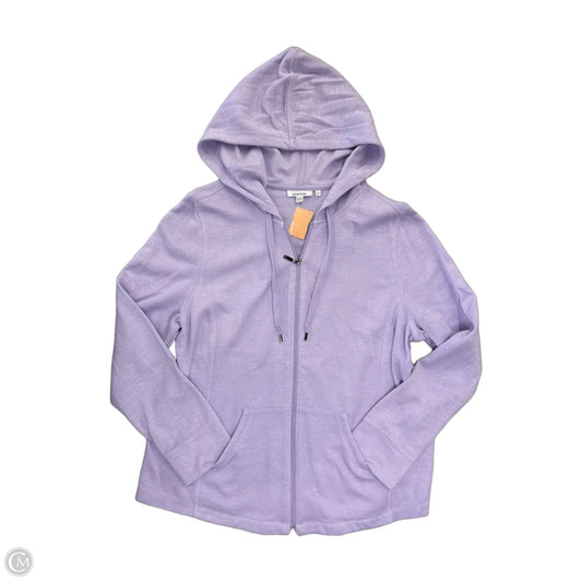 Top Long Sleeve By Chicos In Purple, Size: L