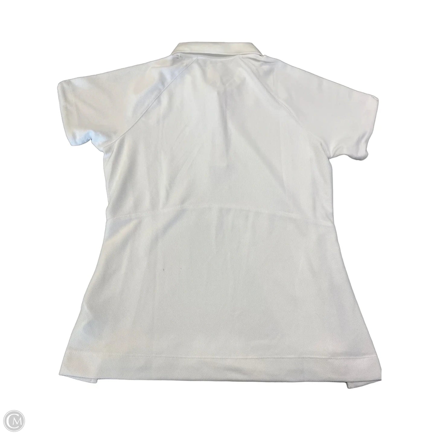 Athletic Top Short Sleeve By Athleta In White, Size: M