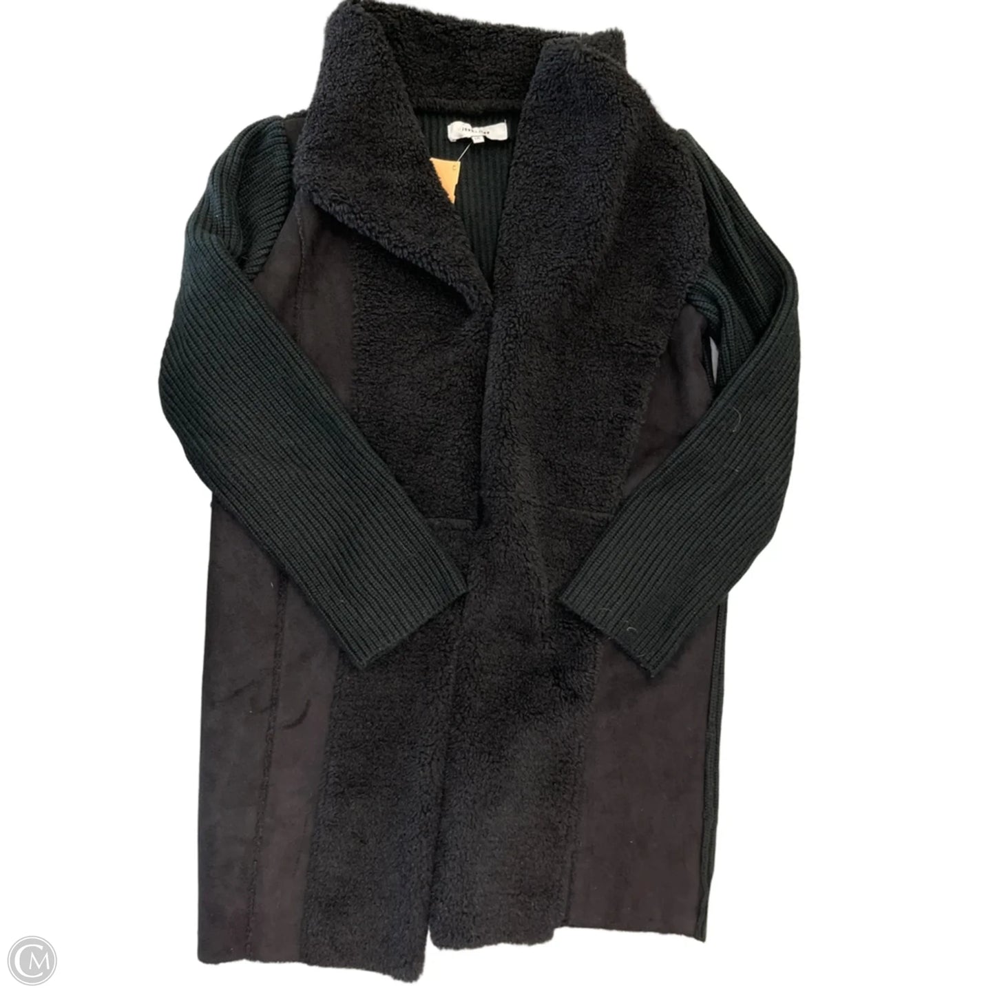 Sweater Cardigan By John + Jenn In Black, Size: L