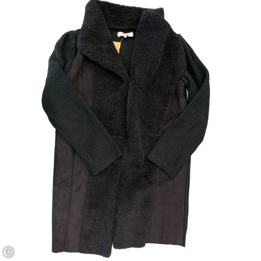 Sweater Cardigan By John + Jenn In Black, Size: L