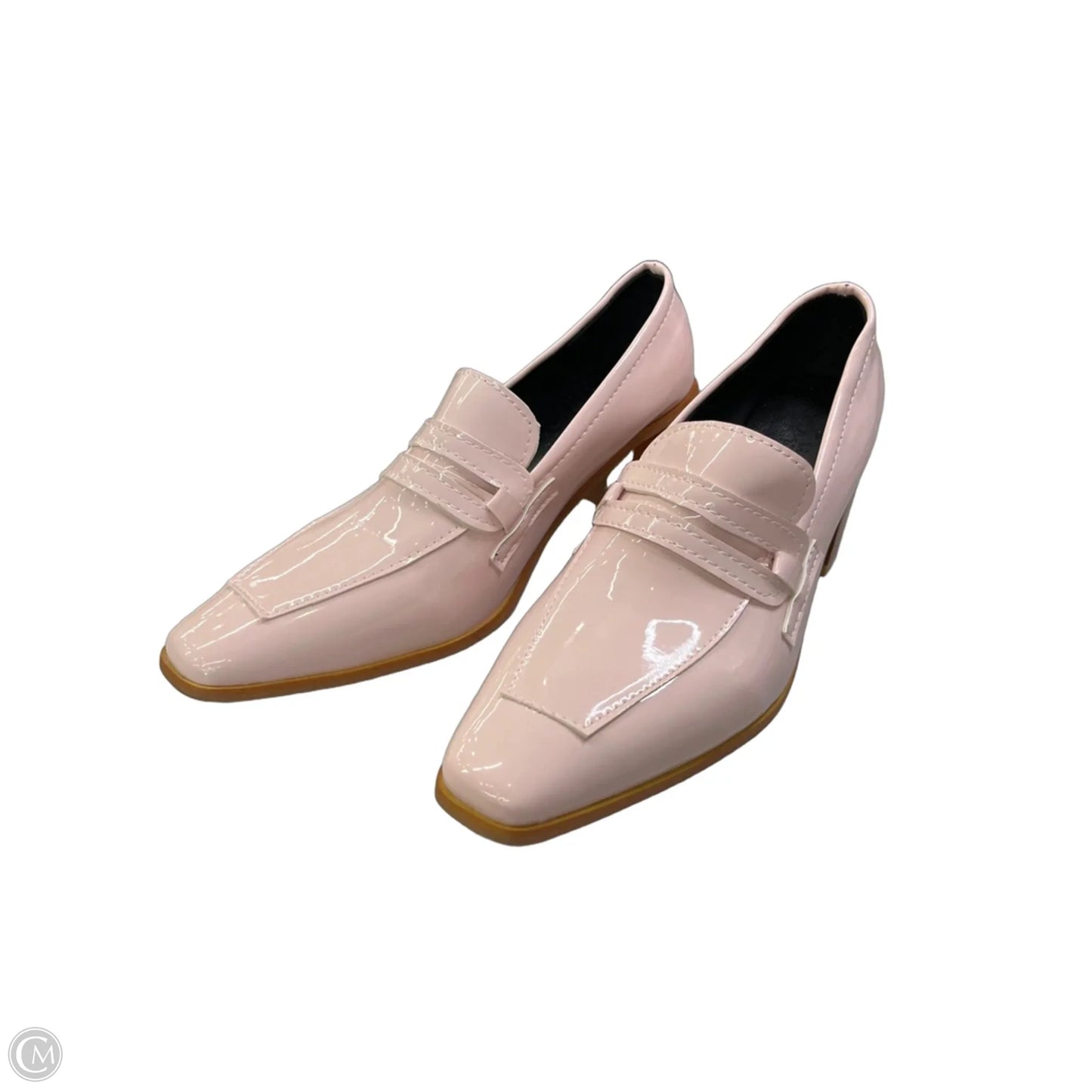 Shoes Heels Block By Clothes Mentor In Pink, Size: 8.5