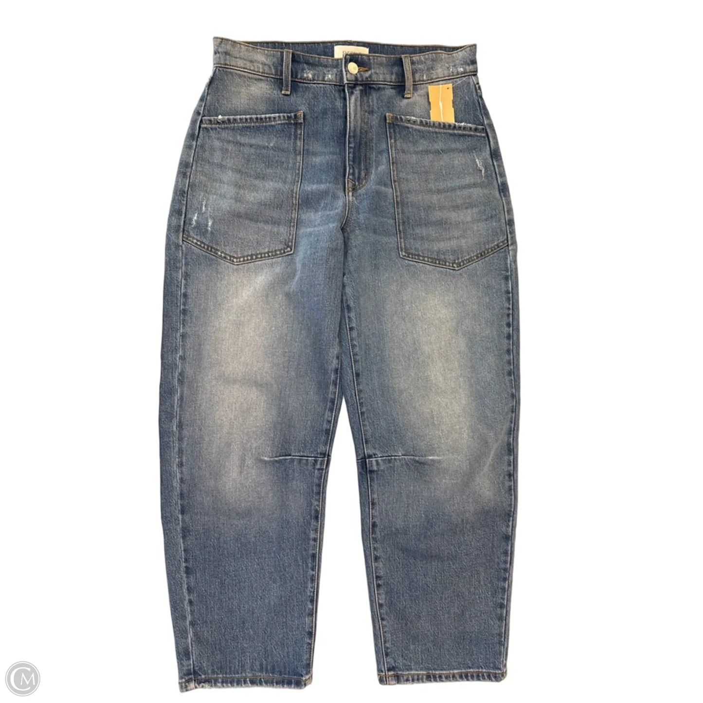 Jeans Wide Leg By Evereve In Blue Denim, Size: 4