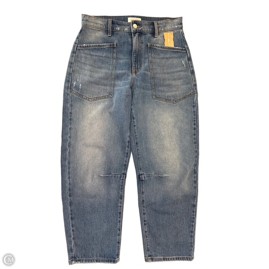 Jeans Wide Leg By Evereve In Blue Denim, Size: 4