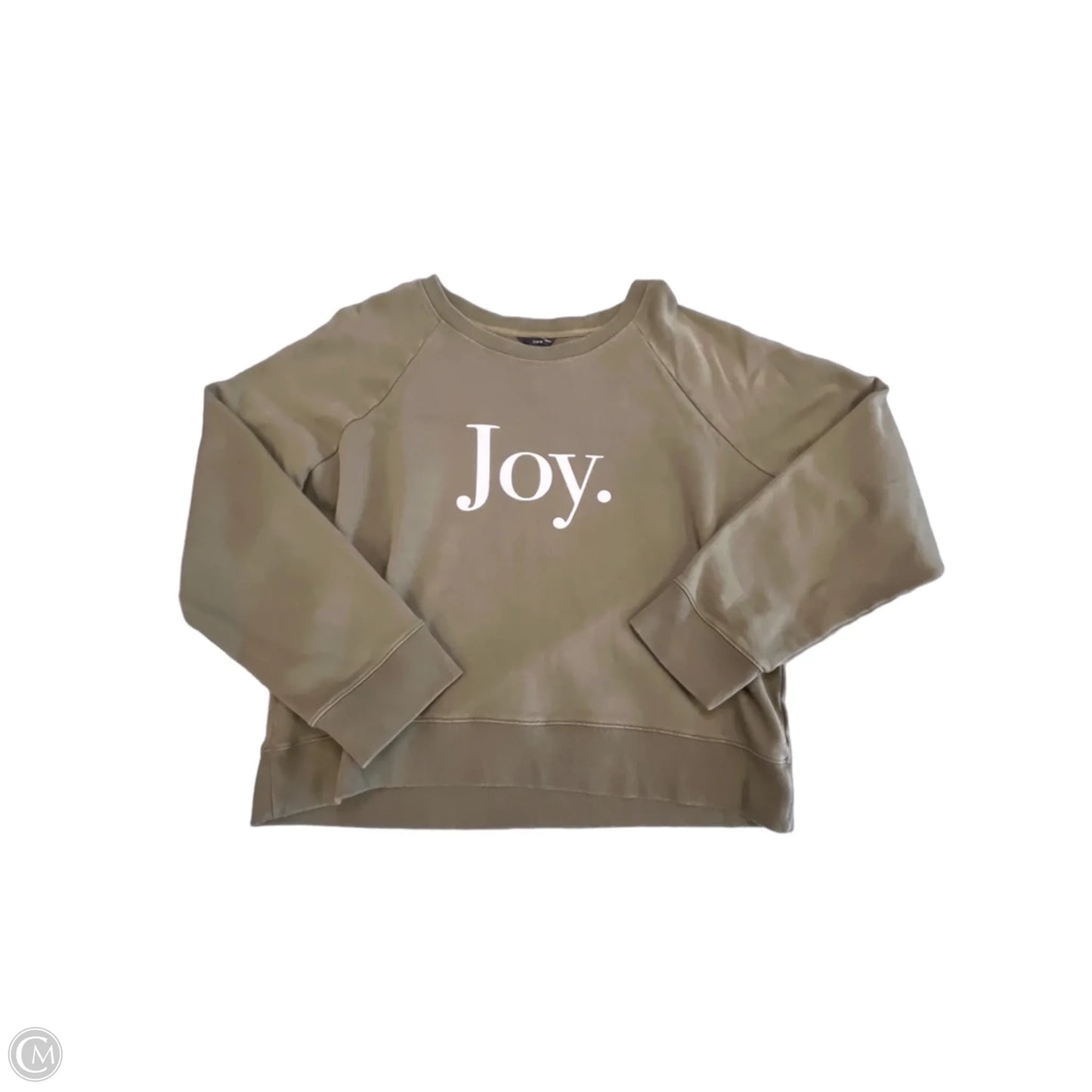 Sweatshirt Crewneck By J. Crew In Green, Size: Xl
