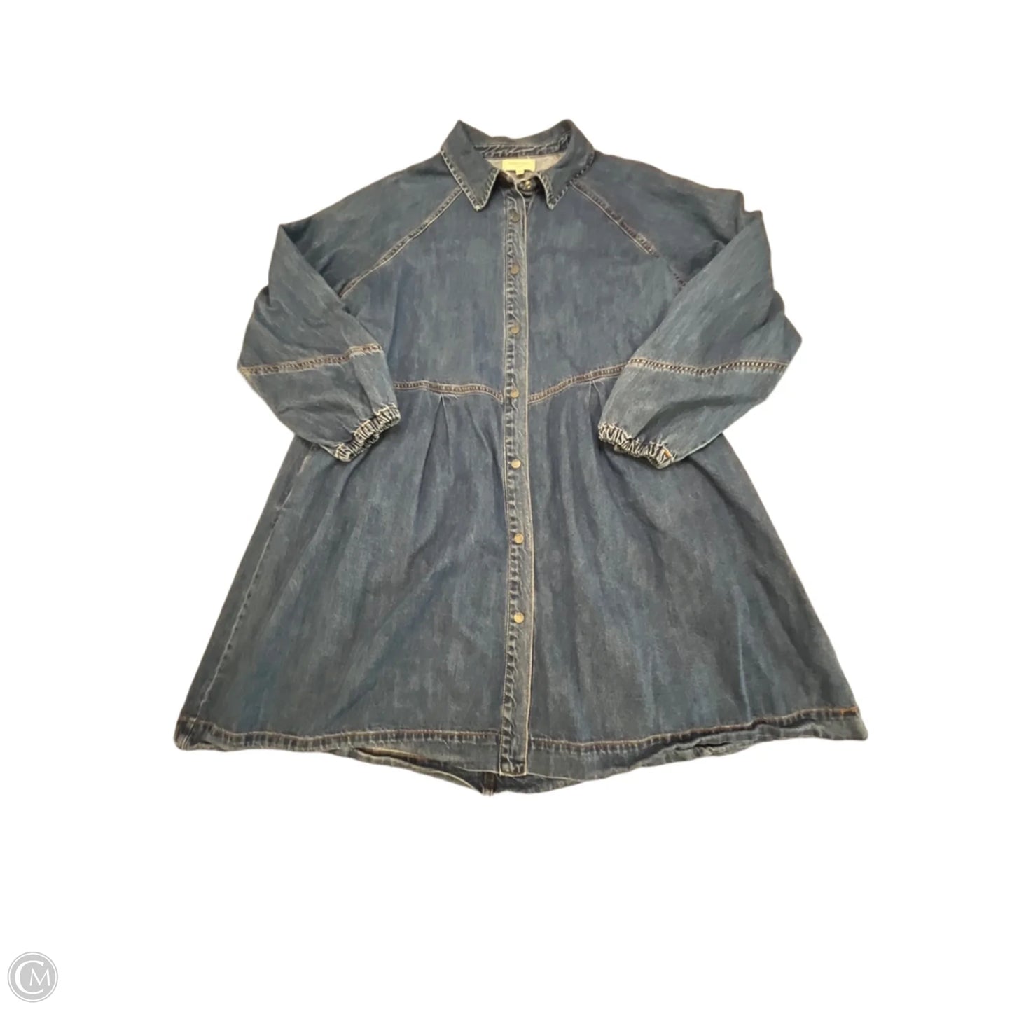 Dress Casual Short By Habitual In Blue Denim, Size: Xl