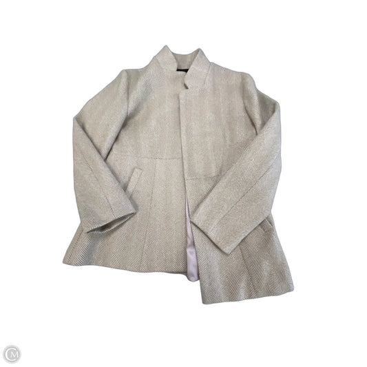 Blazer By Clothes Mentor In Tan, Size: Xl