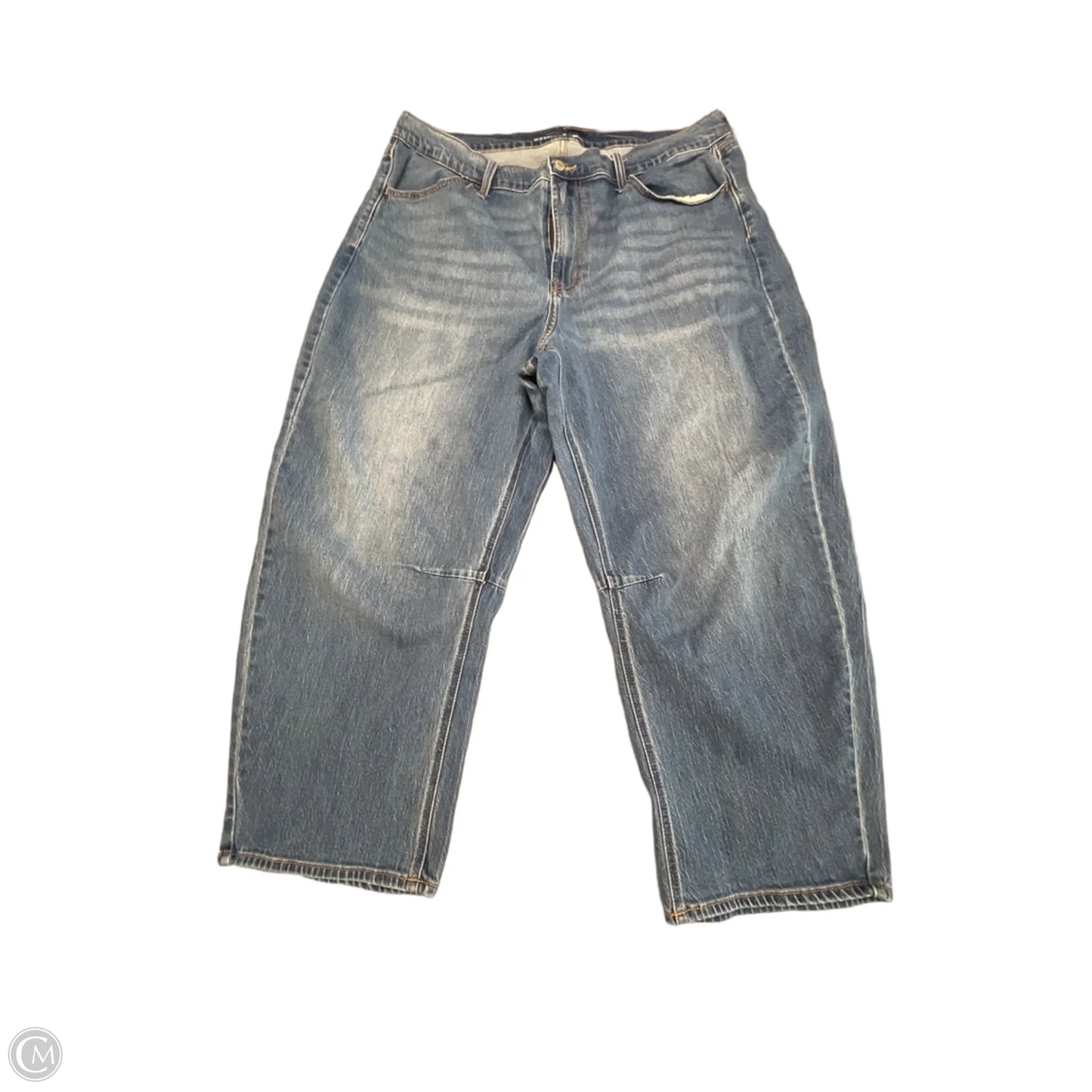 Jeans Wide Leg By Old Navy In Blue Denim, Size: 18