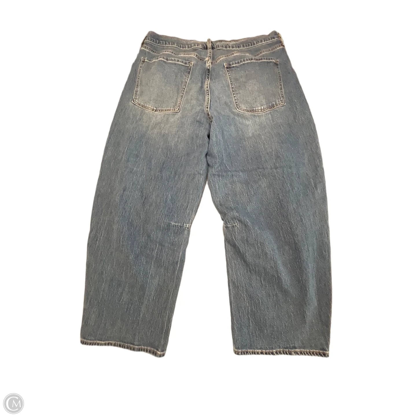 Jeans Wide Leg By Old Navy In Blue Denim, Size: 18