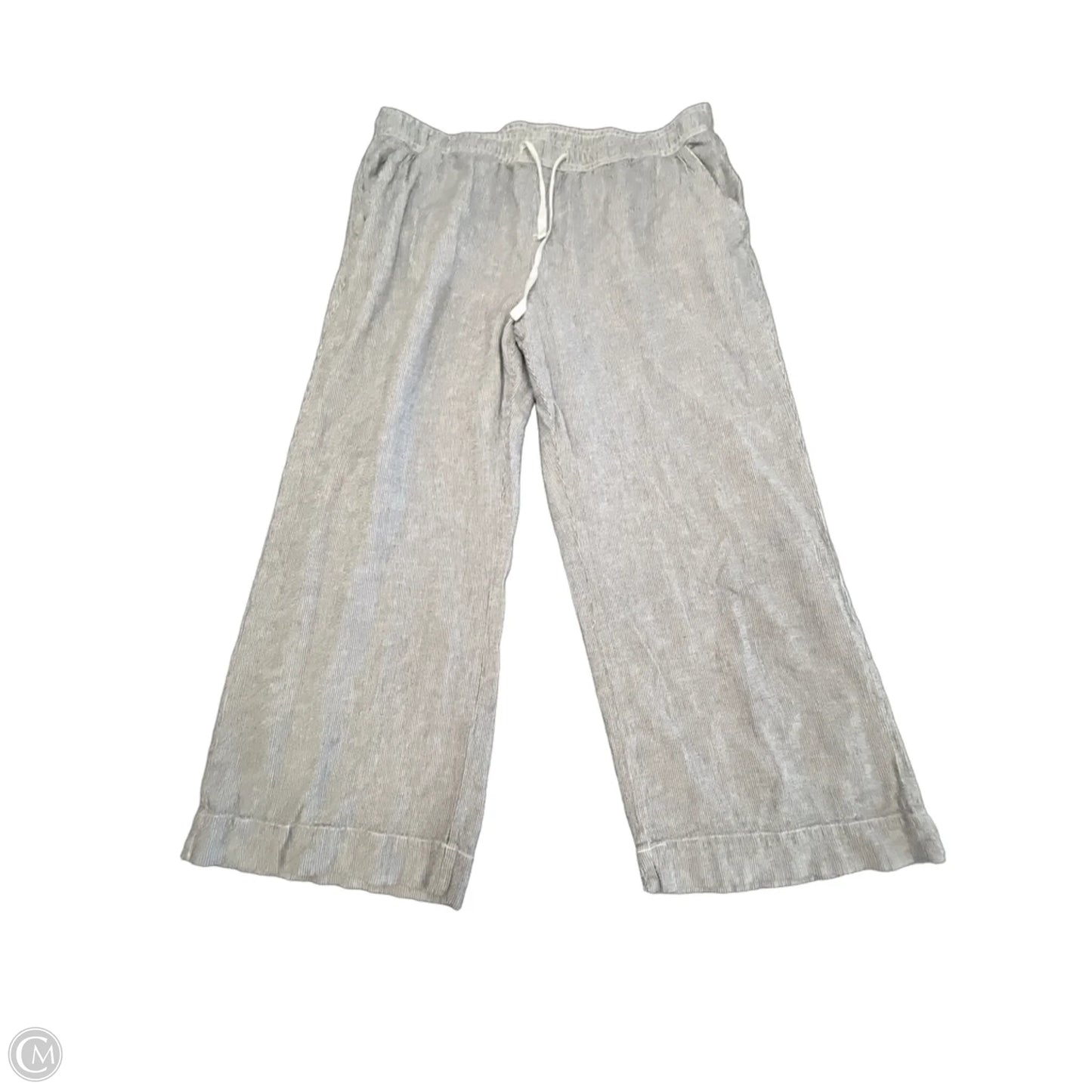 Pants Lounge By Briggs In Striped Pattern, Size: Xxl