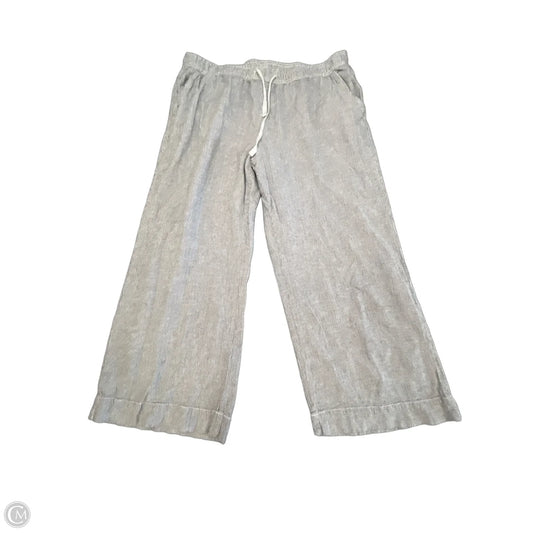 Pants Lounge By Briggs In Striped Pattern, Size: Xxl