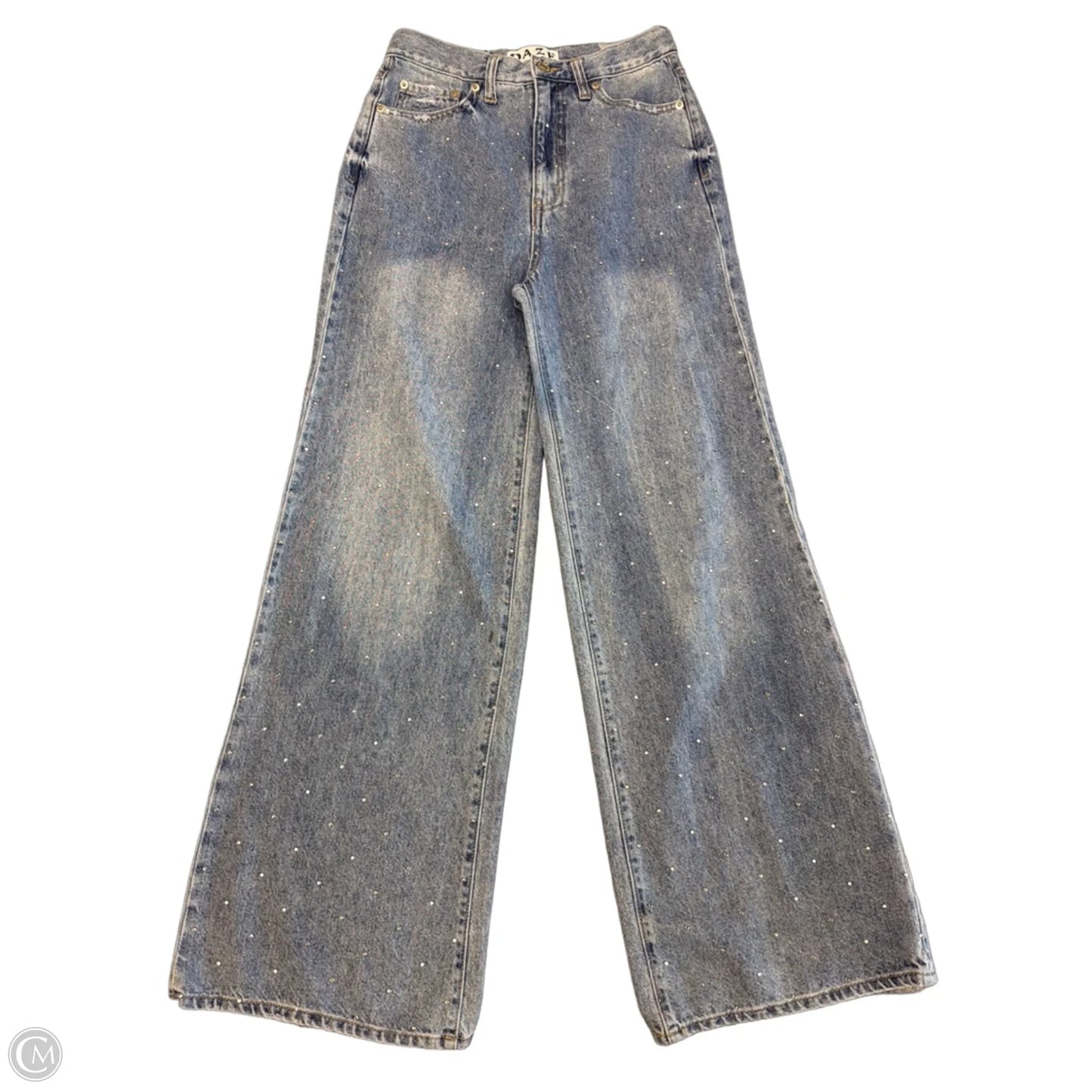 Jeans Wide Leg By Daze In Blue Denim, Size: 2