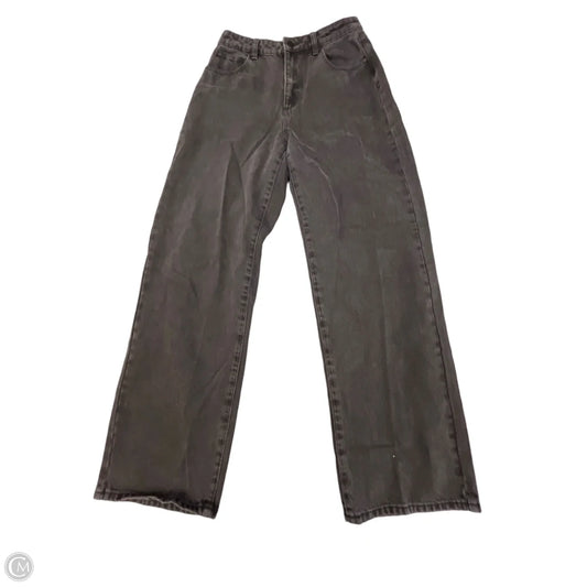 Jeans Wide Leg By Cmc In Black Denim, Size: 6