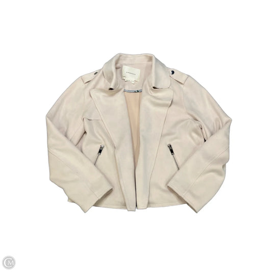 Jacket Moto By Anthropologie In Pink, Size: M