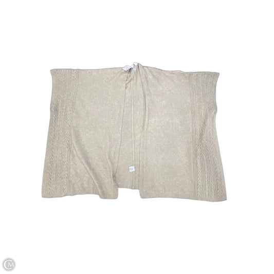 Sweater Cardigan By Poof In Tan, Size: L