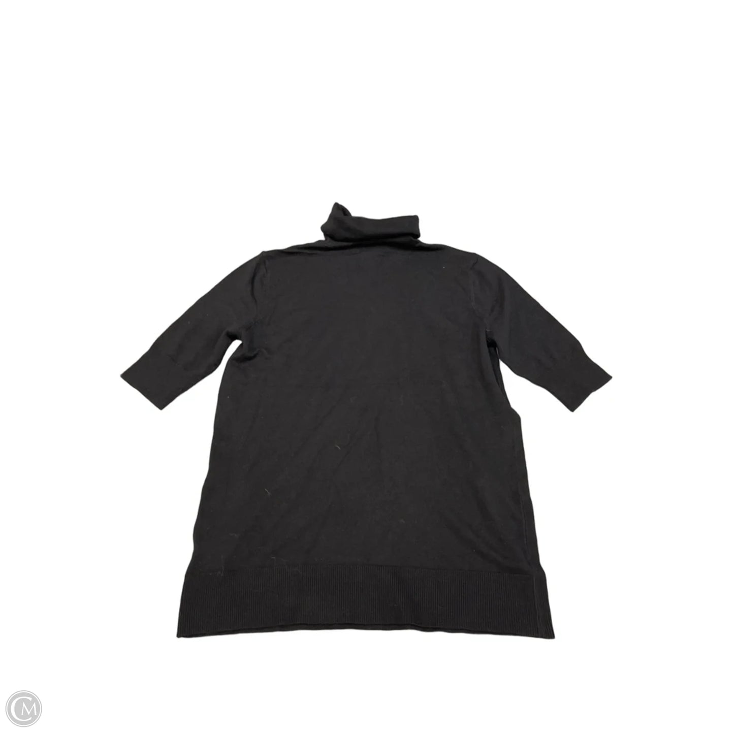 Sweater Short Sleeve By Liz Claiborne In Black, Size: Mp