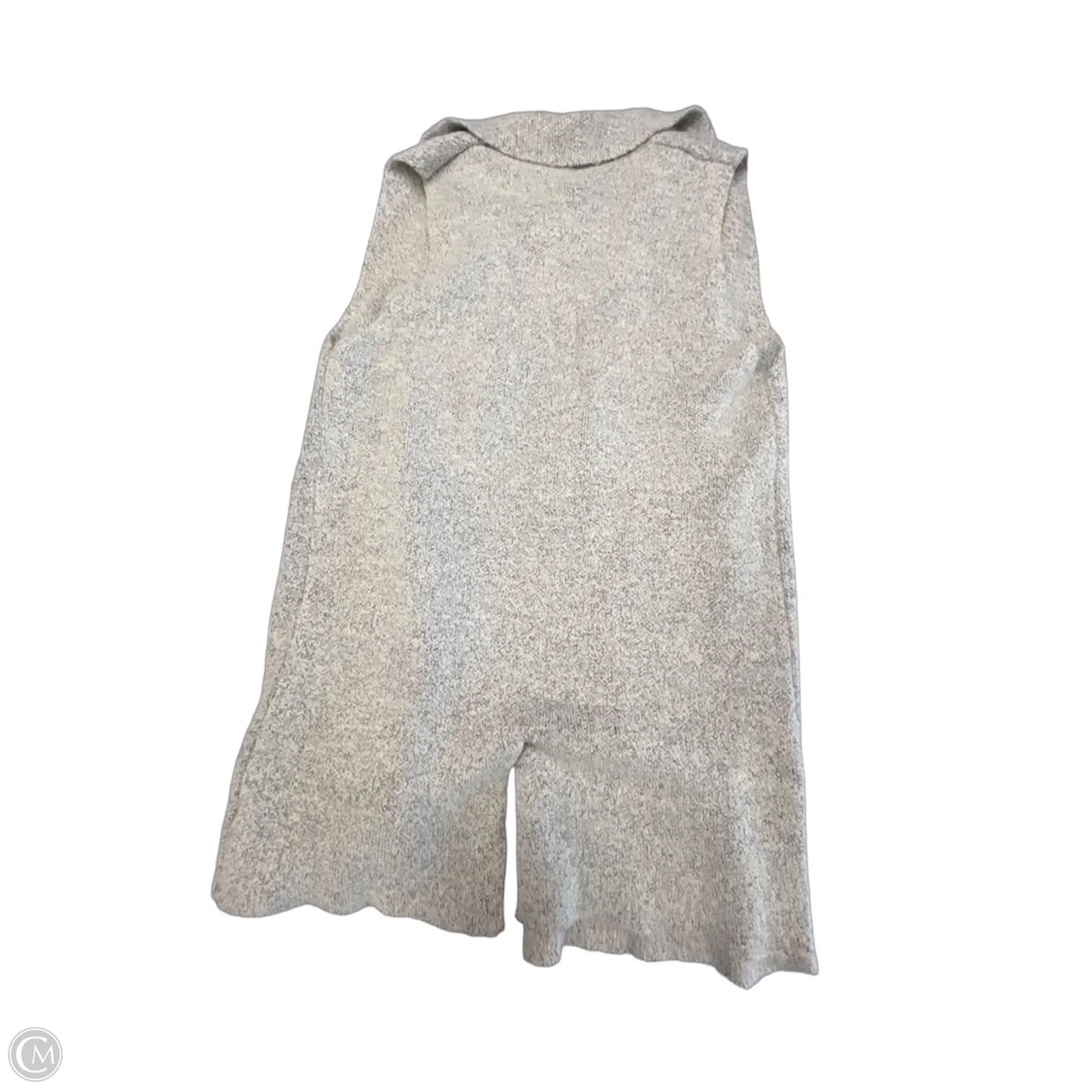 Vest Sweater By Carly Jean In Cream, Size: L