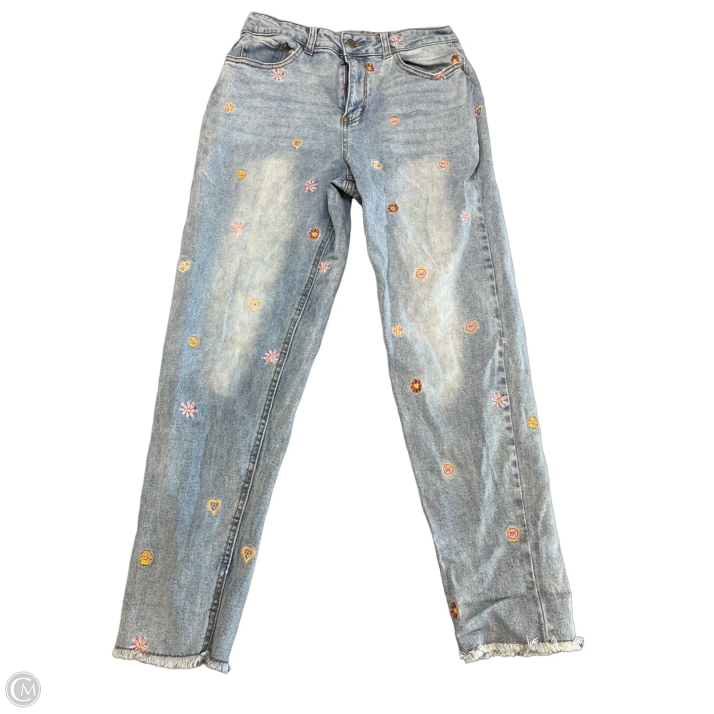 Jeans Straight By Love Fire In Blue Denim, Size: 8