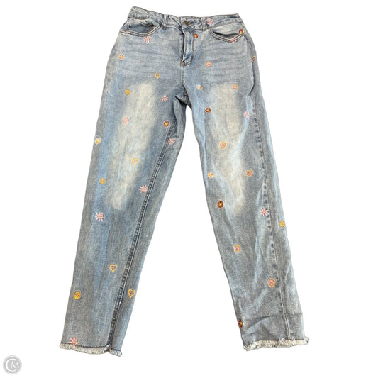 Jeans Straight By Love Fire In Blue Denim, Size: 8
