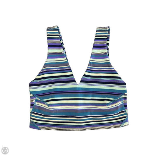 Athletic Bra By Free People In Striped Pattern, Size: S