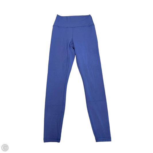 Athletic Leggings By Athleta In Purple, Size: Xs