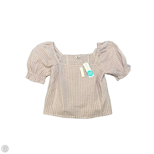 Top Short Sleeve By Madewell In Purple, Size: Xs