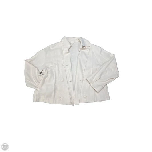 Jacket Other By Max Studio In Cream, Size: M