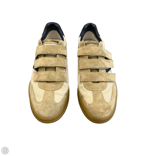 Shoes Sneakers By Veronica Beard In Tan, Size: 8.5