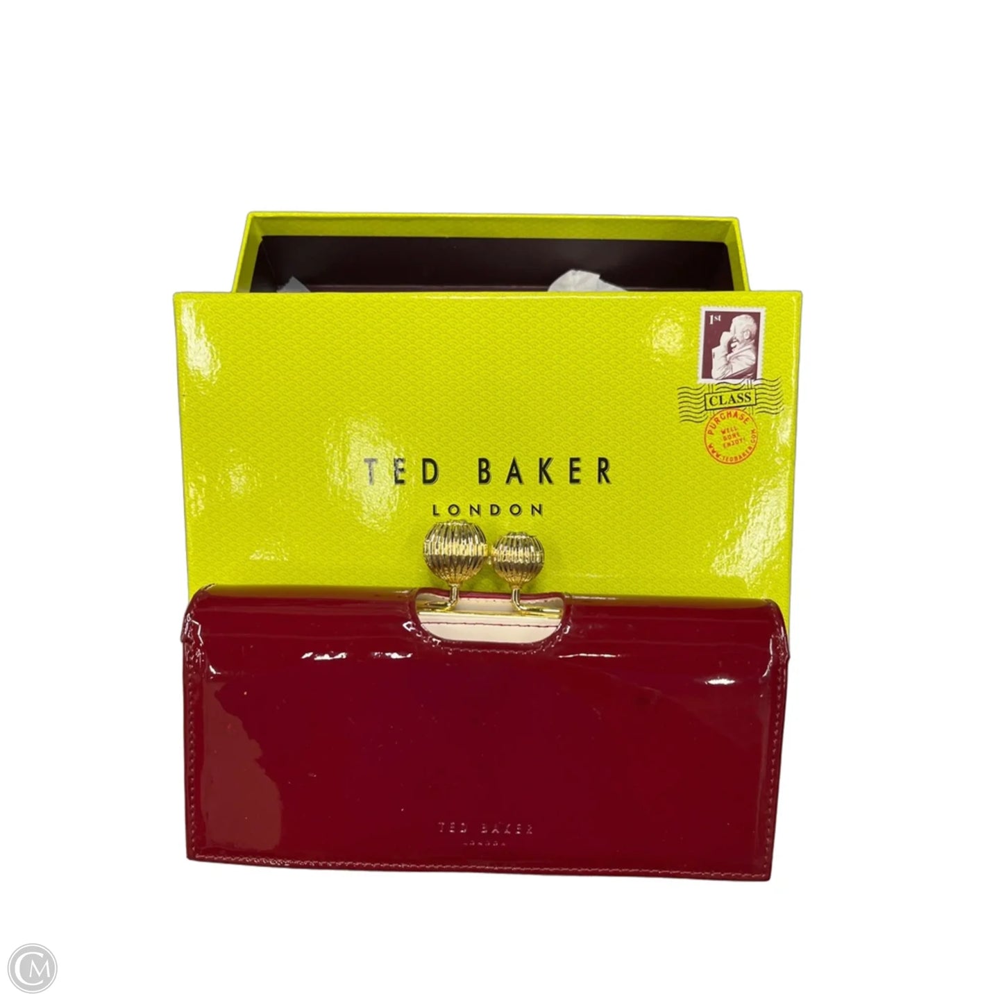 Wallet Leather By Ted Baker, Size: Large