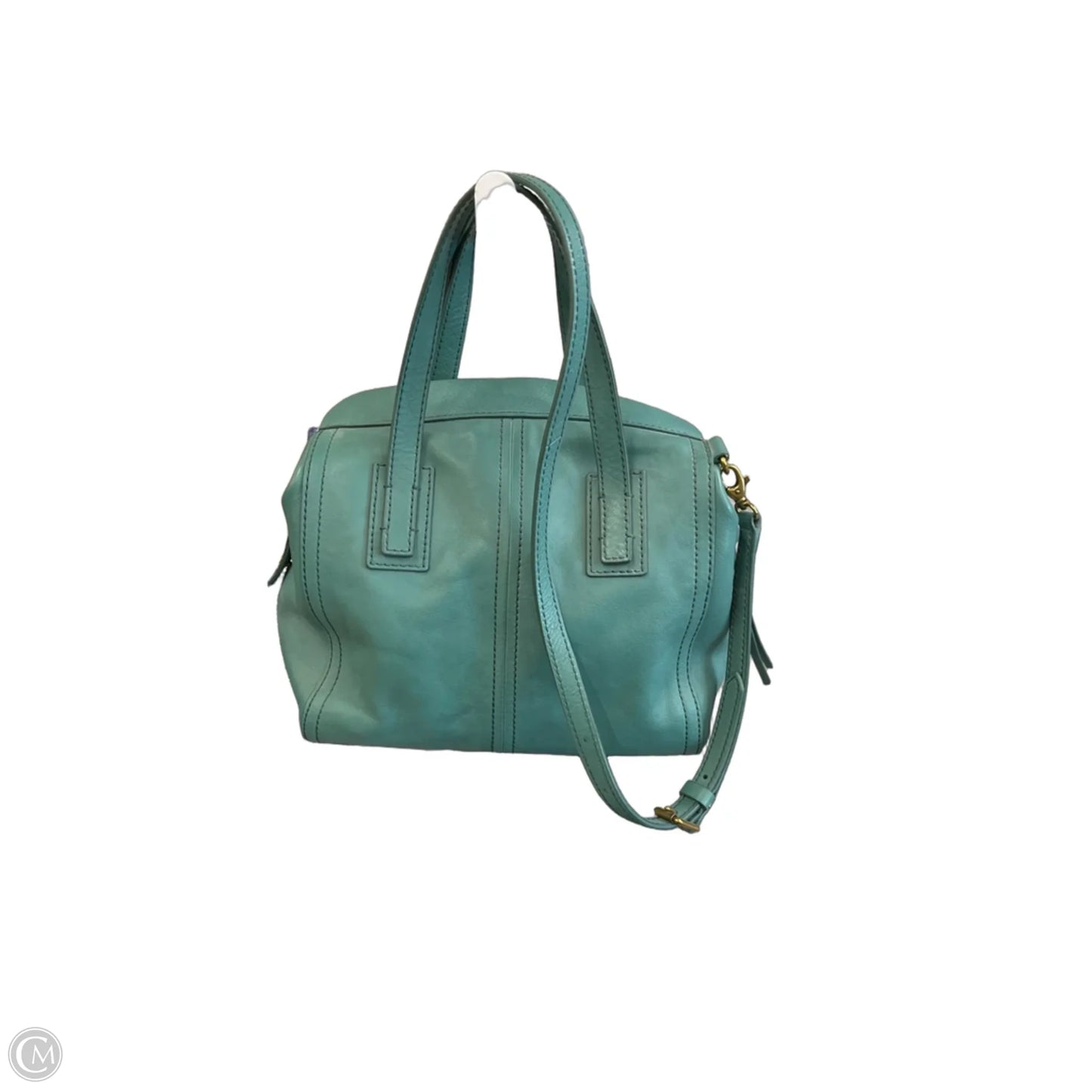 Crossbody Leather By Fossil, Size: Medium