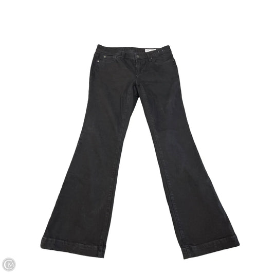 Jeans Flared By Gap In Black, Size: 8