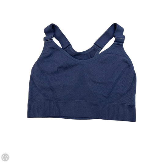 Athletic Bra By New Balance In Blue, Size: L