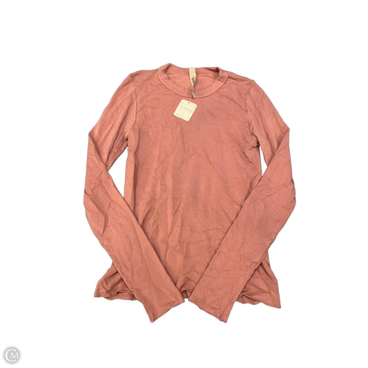 Top Long Sleeve By Free People In Mauve, Size: Xs