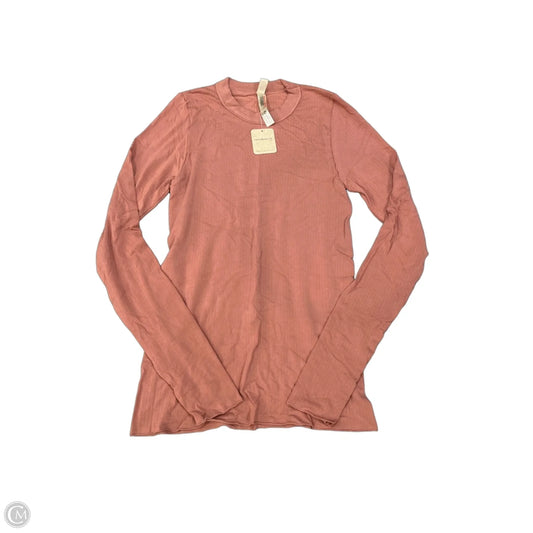 Top Long Sleeve By Free People In Mauve, Size: S