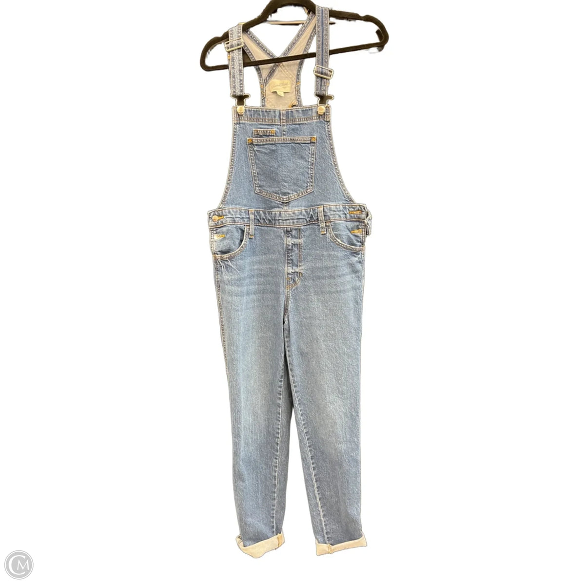 Overalls By Universal Thread In Blue Denim, Size: S