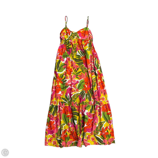 Dress Casual Maxi By Velvet By Graham & Spencer In Floral Print, Size: M