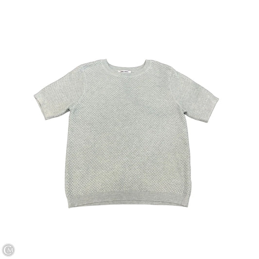 Sweater Short Sleeve By Nine West In Green, Size: M
