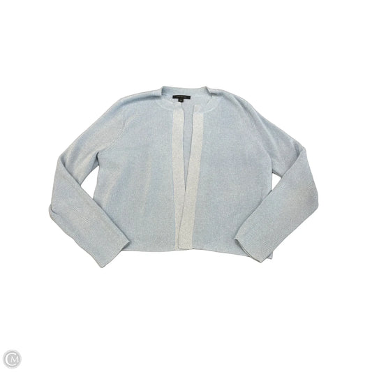 Cardigan By Ann Taylor In Blue, Size: L