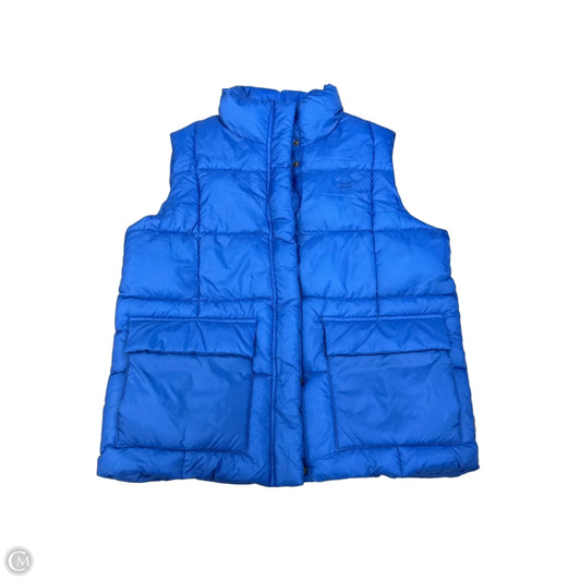 Vest Puffer & Quilted By Levis In Blue, Size: M
