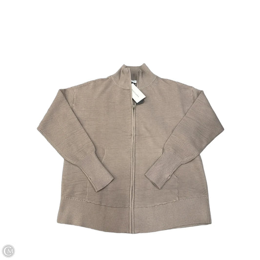 Sweater Cardigan By Prettygarden In Beige, Size: L