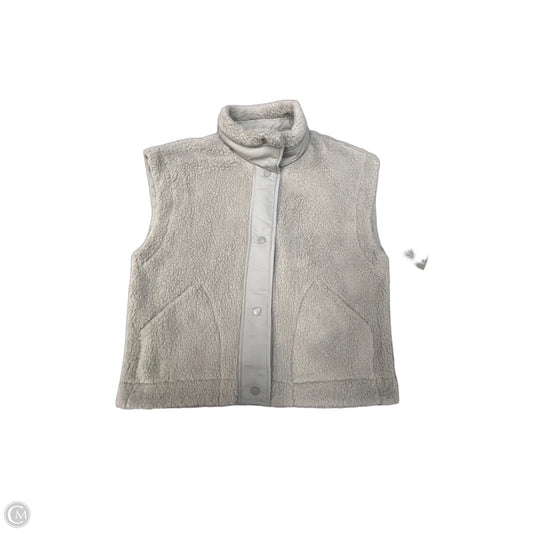 Vest Fleece By Multiples In Grey, Size: S