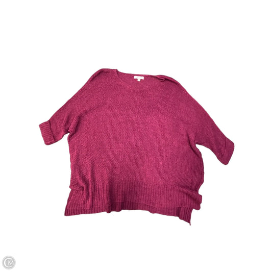 Sweater Short Sleeve By She + Sky In Pink, Size: Osfm