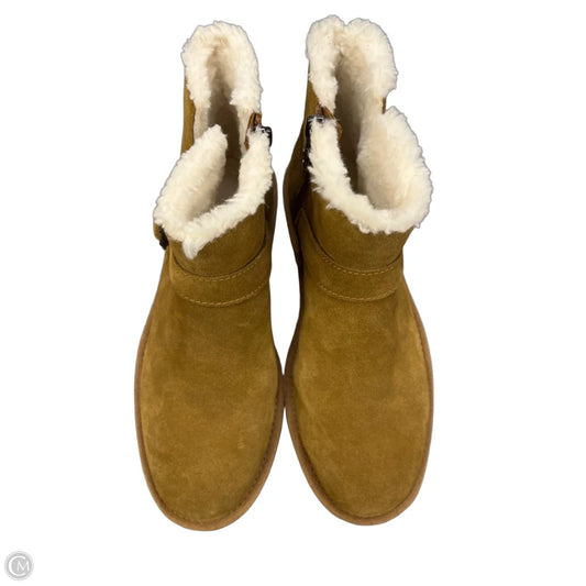Boots Ankle Flats By Koolaburra By Ugg In Brown, Size: 8