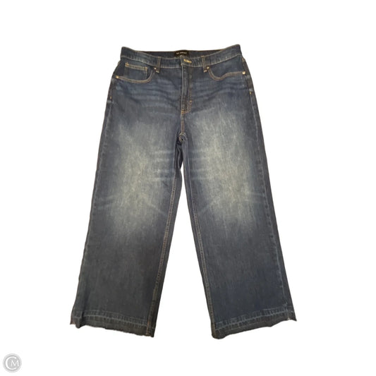 Jeans Wide Leg By Free Assembly In Blue Denim, Size: 12
